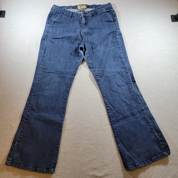 Dear John Denim - Dear John Denim Trousers Womens 31 Blue Good Flare Leg Stretch Jeans